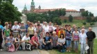 15 - nasza grupa przed Wawelem